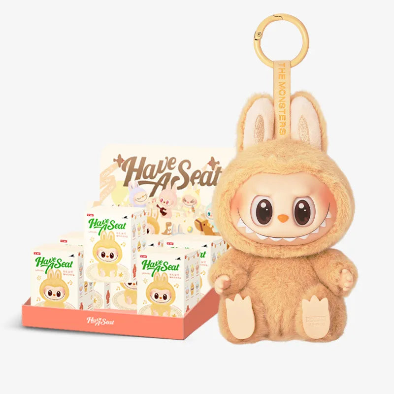 Pop Mart Labubu The Monsters Have a Seat Vinyl Plush Sealed Case (6 Blind Boxes)