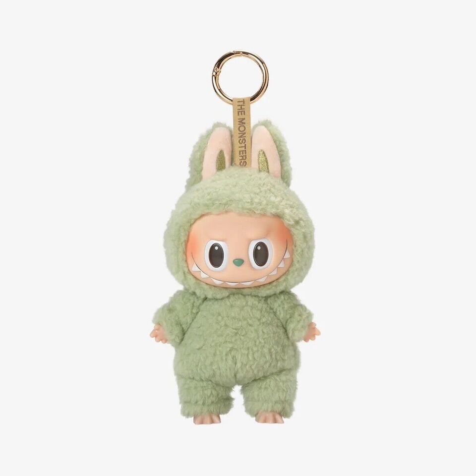 Pop Mart Labubu The Monsters Tasty Macarons Green Grape Vinyl Plush Pendant