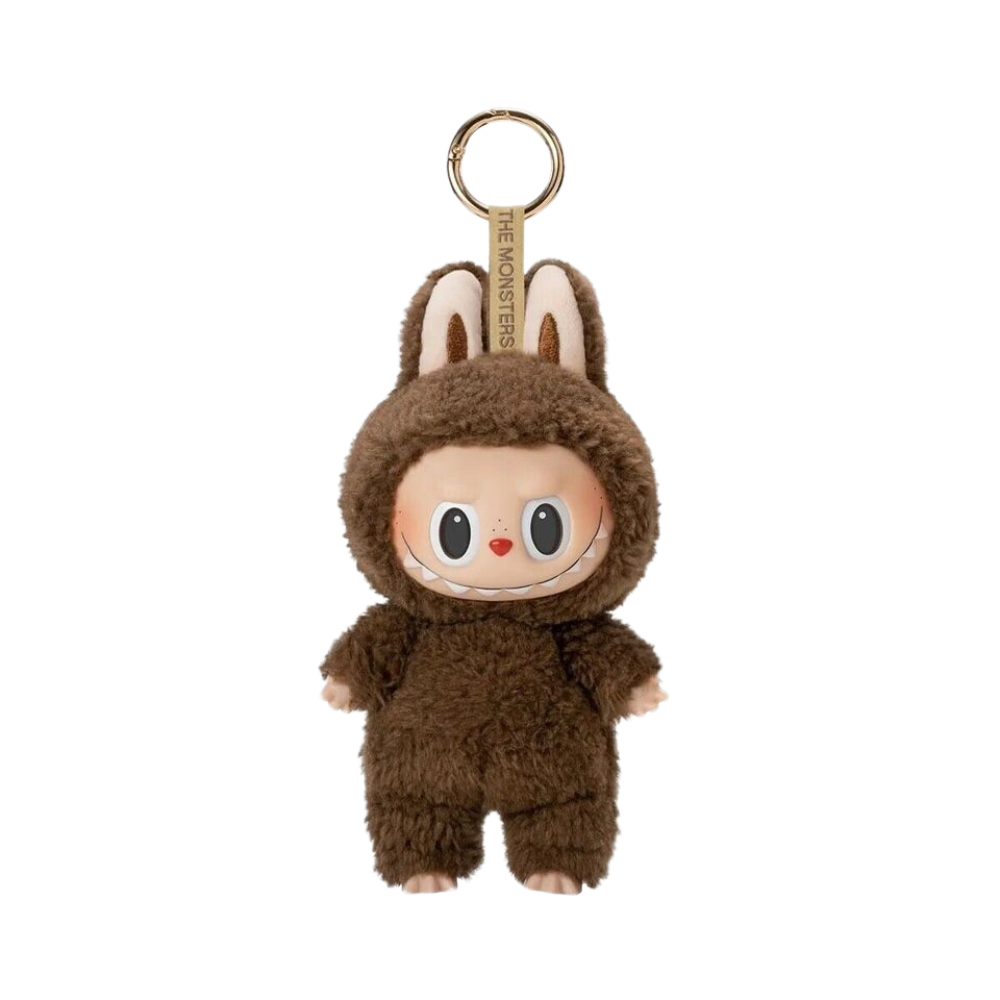 Pop Mart Labubu The Monsters Tasty Macarons Chestnut Cocoa Vinyl Plush Pendant